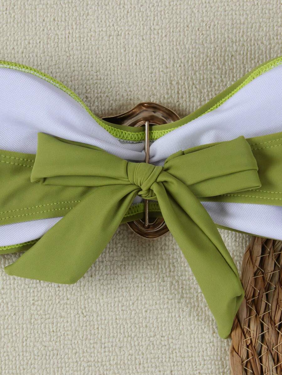 Summer Bikini Color Bandeau
