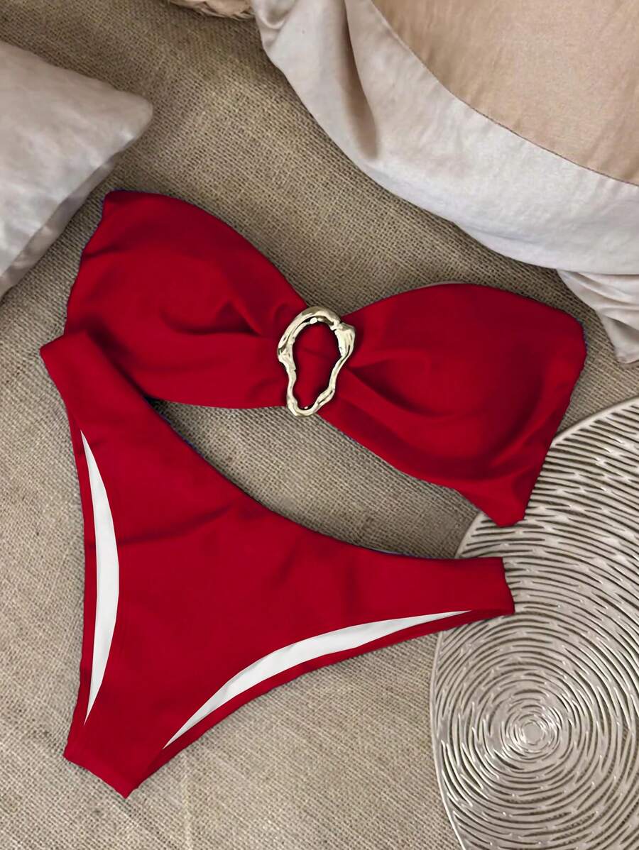 Summer Bikini Color Bandeau