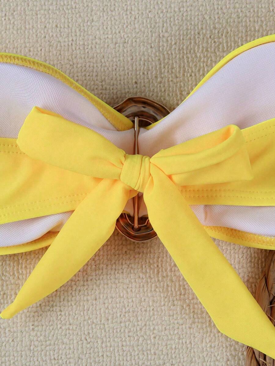 Summer Bikini Color Bandeau