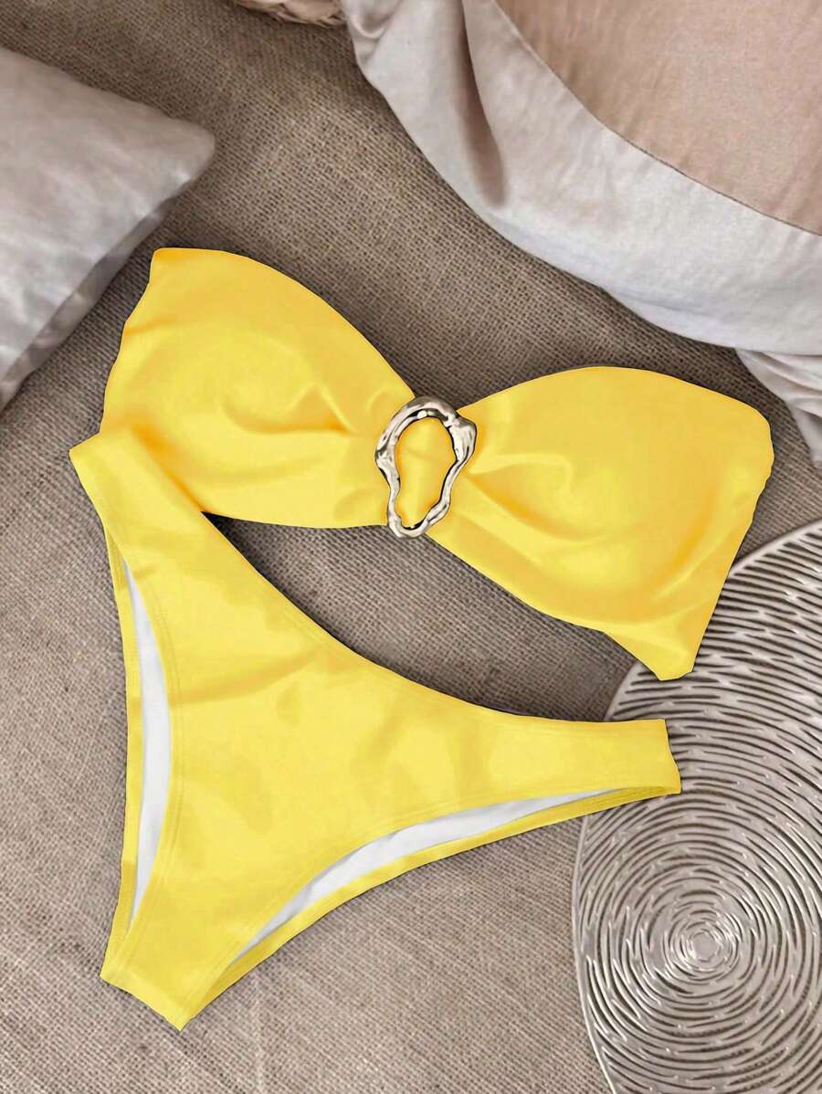Summer Bikini Color Bandeau