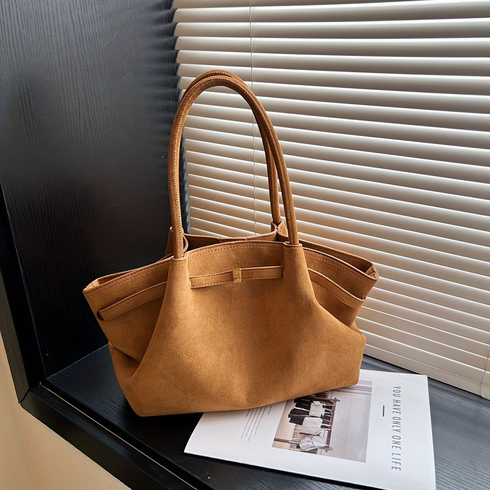 Women's PU Tote Bag, Vintage Style