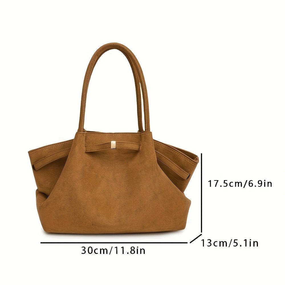 Women's PU Tote Bag, Vintage Style