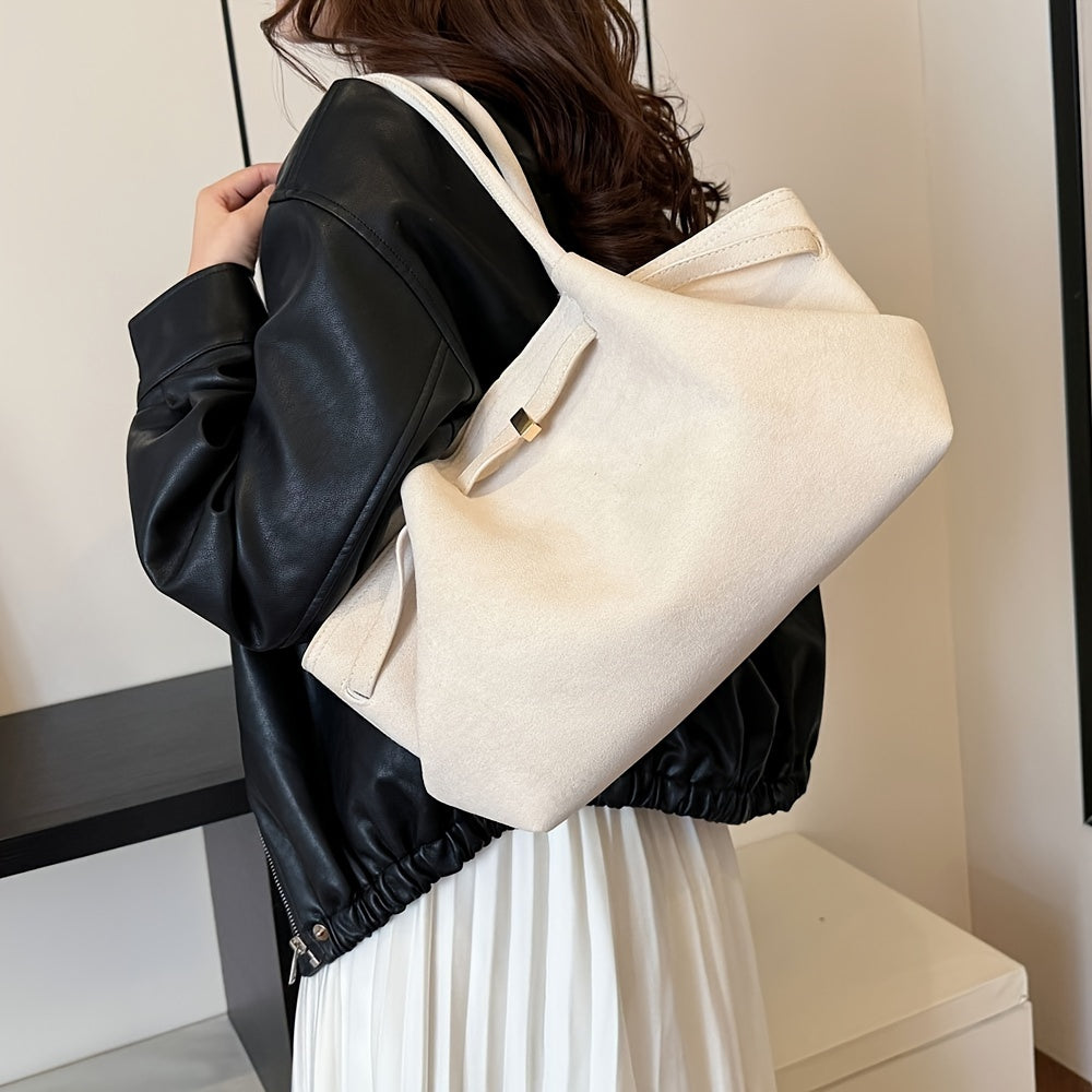 Women's PU Tote Bag, Vintage Style