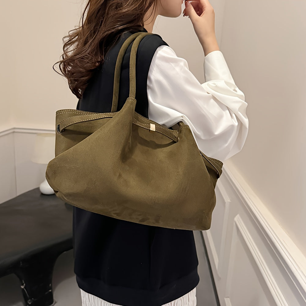Women's PU Tote Bag, Vintage Style