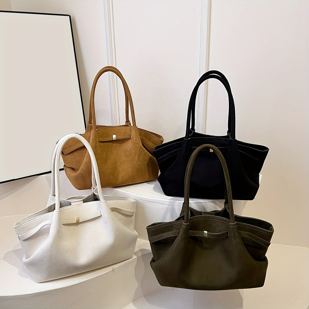 Women's PU Tote Bag, Vintage Style